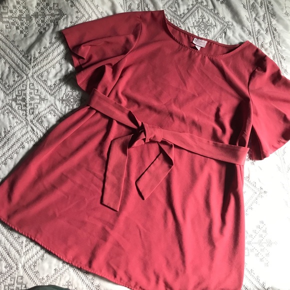 Isabel Maternity Dress Shirt - Picture 1 of 5